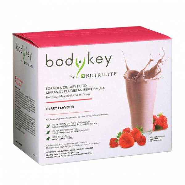 BodyKey Meal Replacement Shake (Berry)