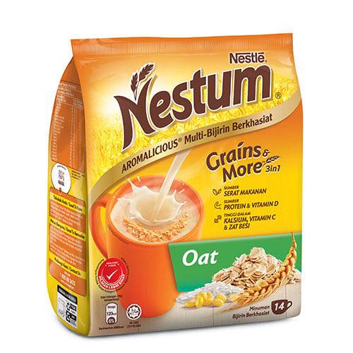 Nestle Nestum Grains & More 3 in 1 Oats 30g x 14s